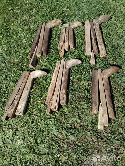 Старинные колодки для валяния валенок