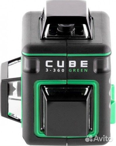 Лазерный уровень ADA cube 3-360 green basic editio