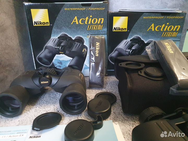 Бинокль Nikon Action EX 8x40 CF водонепроницаемый