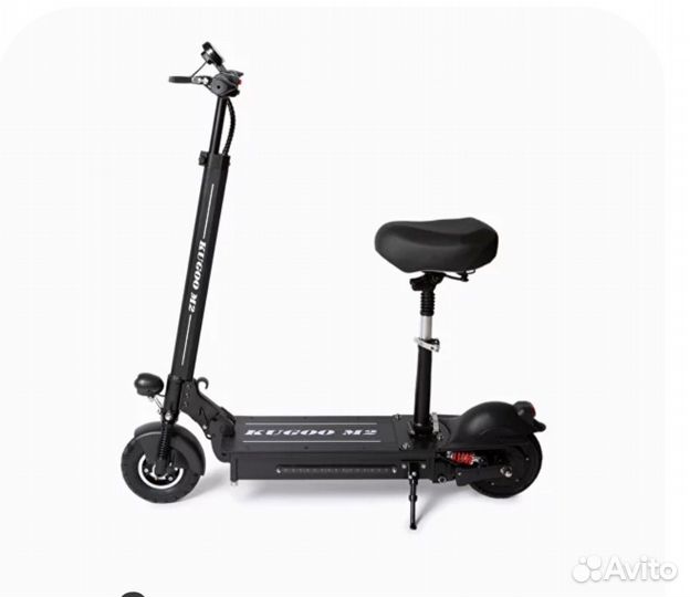 Электросамокат с сиденьем kugo m2