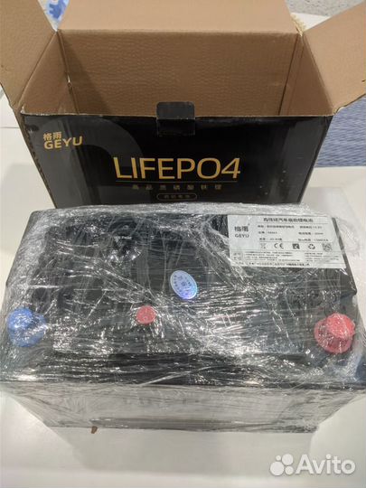 Стаpтерный аккумулятор lifeрo4 12 V 80 Ач