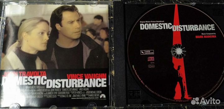 Mark Mancina Domestic Disturbance Soundtrack CD