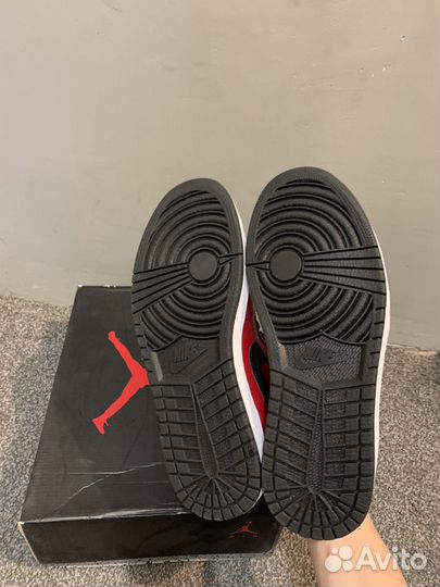 Кроссовки Air Jordan 1 low Reverse Bred