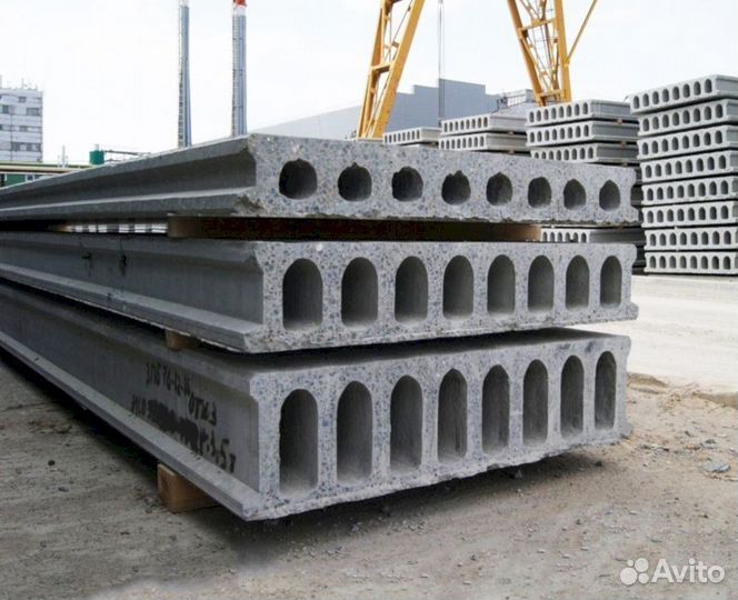 Железобетонные перекрытия с завода, жби