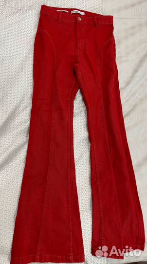 Джинсы Клеш bershka