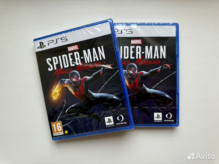 Spider man: Miles Moralis (новый) PS5