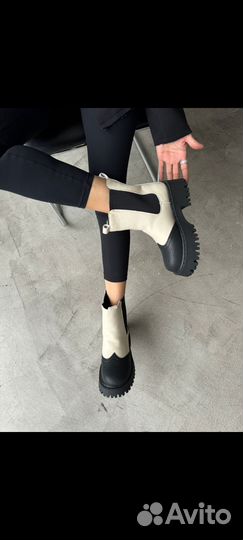 Ботинки Челси женские зимние