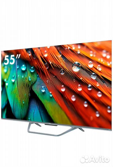 Новый телевизор hqled Haier 55 дюймов SMART TV S4