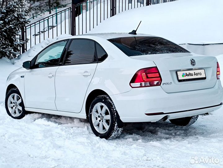 Volkswagen Polo 1.6 AT, 2017, 98 100 км