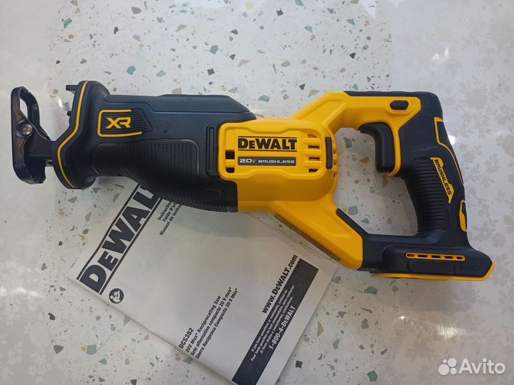 Сабельная пила dewalt dcs 382b
