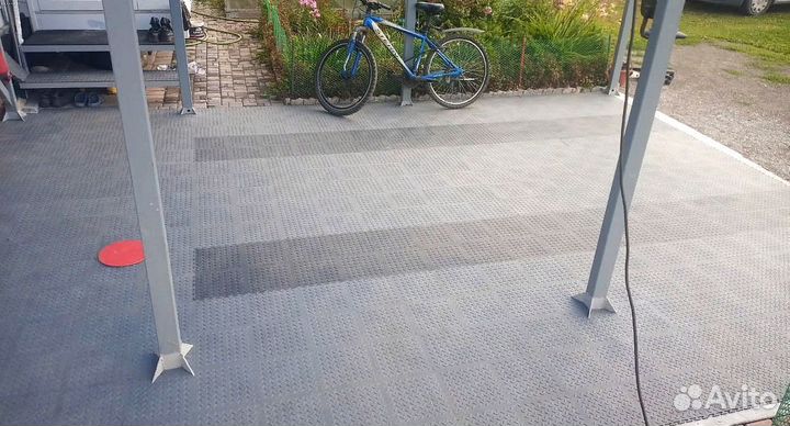 Пвх-плитка для автомойки