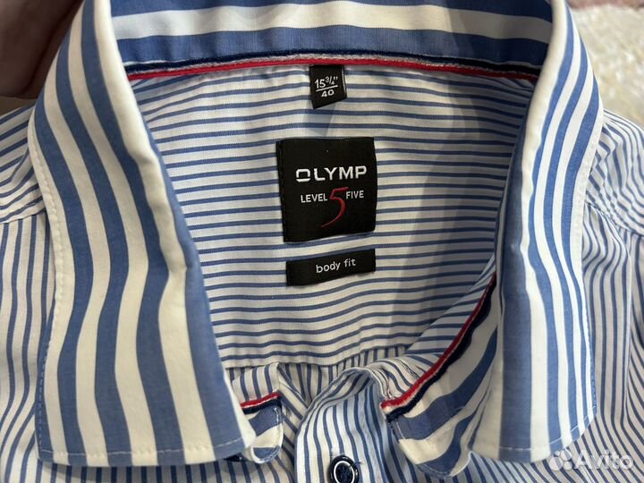 Рубашки мужские olimp luxor 48 размер пакетом