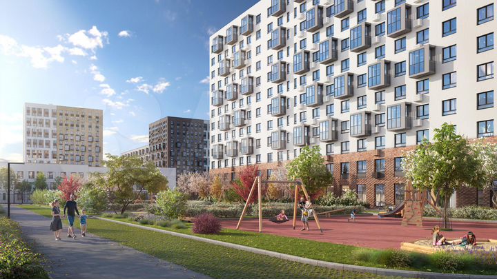 3-к. квартира, 54,1 м², 14/17 эт.