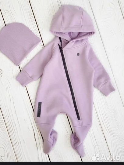 Комбинезон на флисе 62