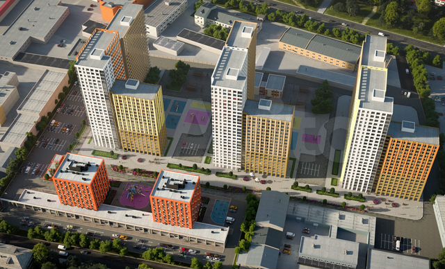 2-к. квартира, 56,8 м², 4/25 эт.