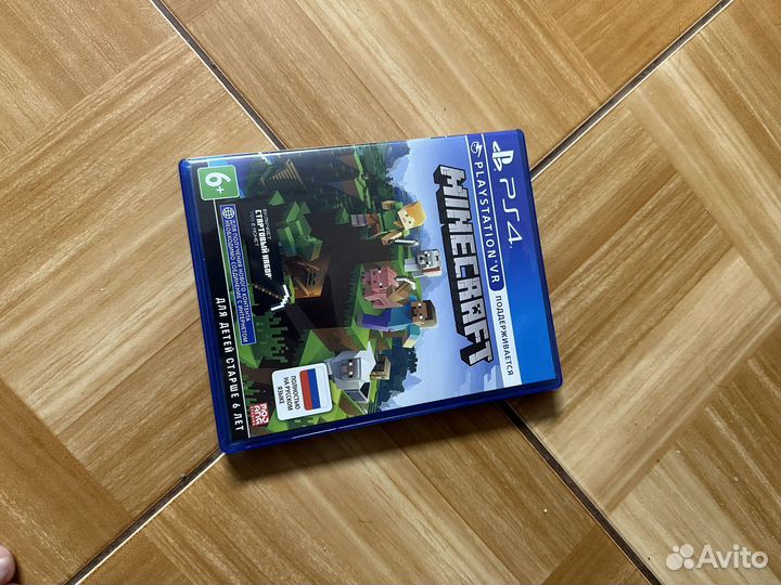 Minecraft ps4 диск