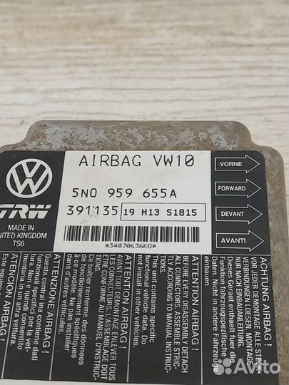 Блок управления airbag Volkswagen Passat B6 1.8