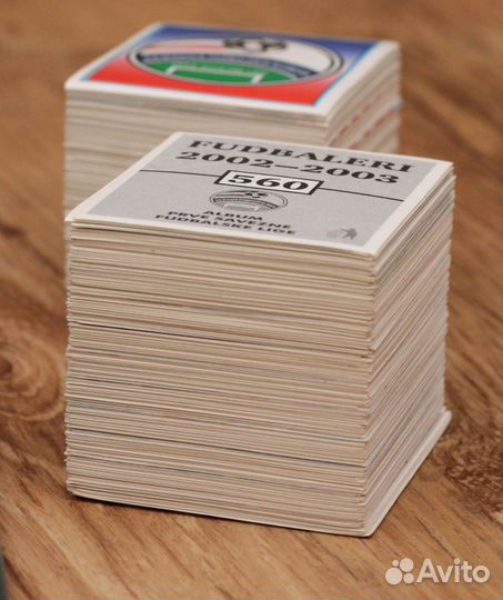 Коллекция стикеров Сербской Футбольной Лиги 2002г