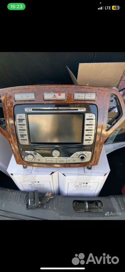 Магнитола Форд Мондео 4, блаупункт Mondeo 4