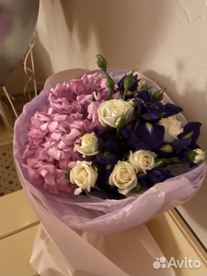 Живые цветы букет бу