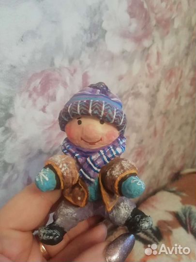 Ватная игрушка