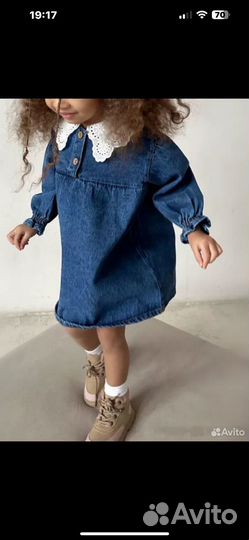 Платье для девочки 86