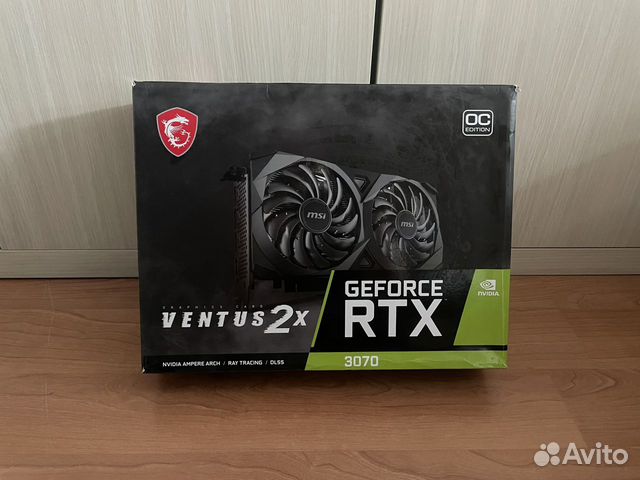 Видеокарт�а RTX 3070 MSI