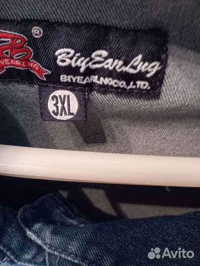 Джинсовая рубашка