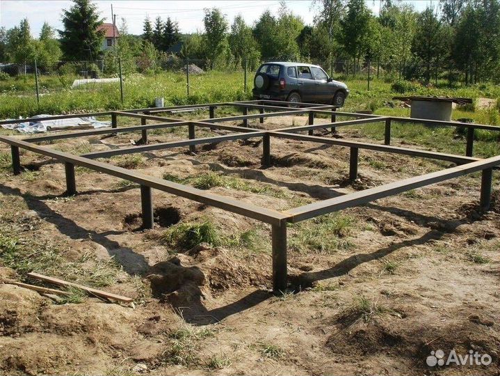 Сваи винтовые 76/3000 с установкой