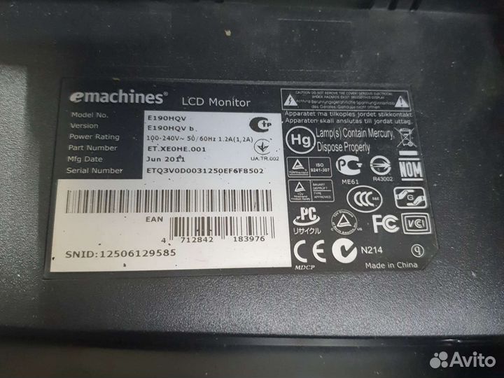 33 монитора ЖК led ips на детали разбор