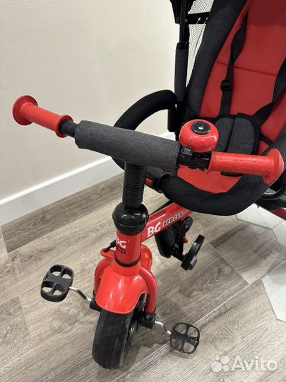 Детский велосипед коляска с ручкой
