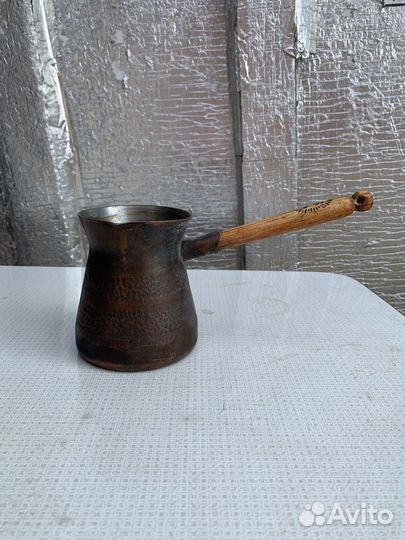 Турка для кофе медная СССР