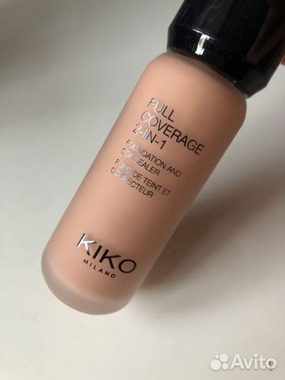 Тональный крем kiko milano full coverage 2-in-1