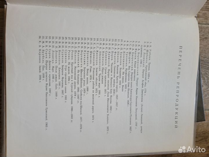 Третьяковская галерея 1963 г. Собрание репродукций