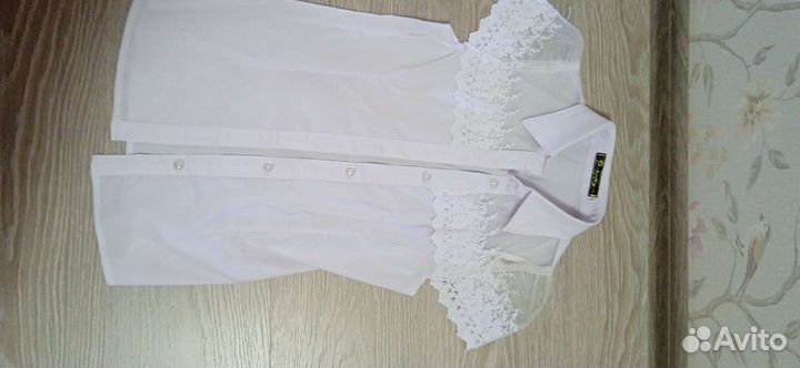 Рубашка школьная для девочки