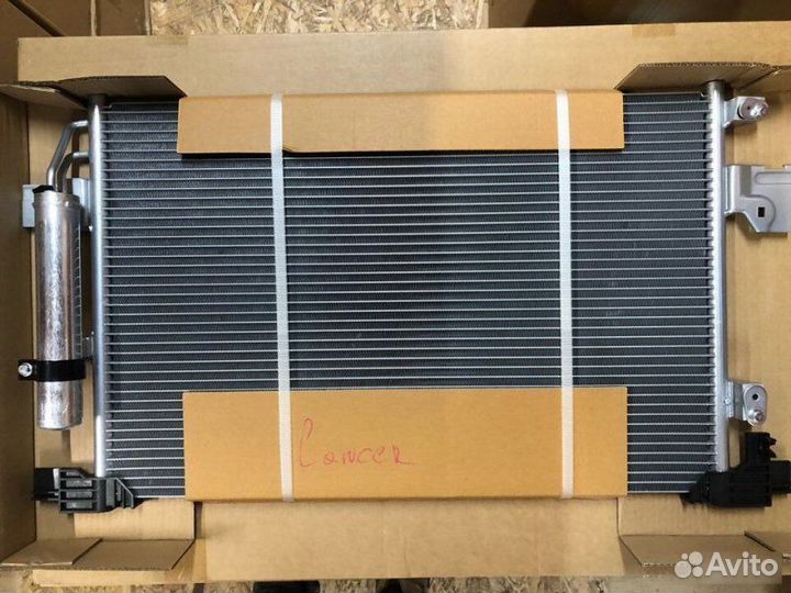 Радиатор кондиционера Mitsubishi Lancer 2007-2010