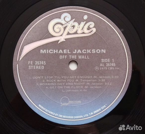 Винил Michael Jackson
