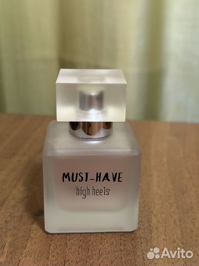 Туалетная вода женская must-have high heels