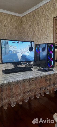 Игровой пк полный комплект бу Возможна рассрочка