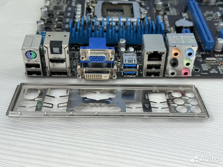 Материнская плата asus P8H77-V 1155