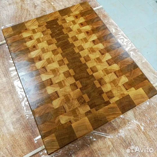 Разделочная торцевая доска с гастроёмкостью