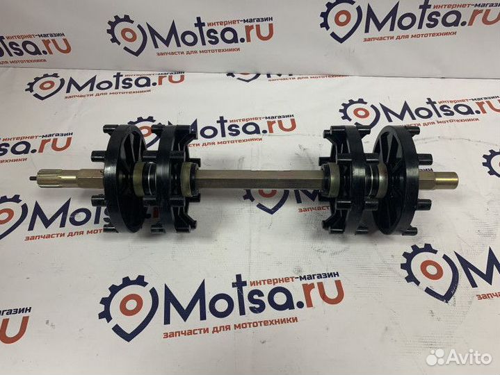 Вал Тайга ведущий с колесами (С40200530) (н/о -кру