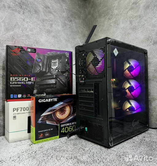 Игровой компьютер на Core i5-11400F/ RTX 4060 Ti