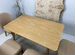 Раздвижной деревянный стол "Aktrisa" Дуб 120+40см