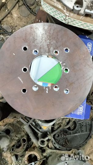 Фланец для тракторной телеги