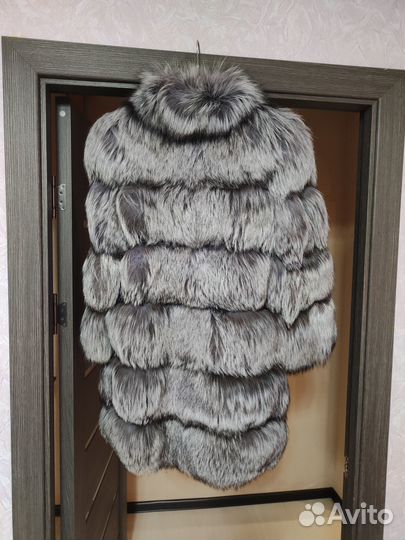 Шуба из чернобурки