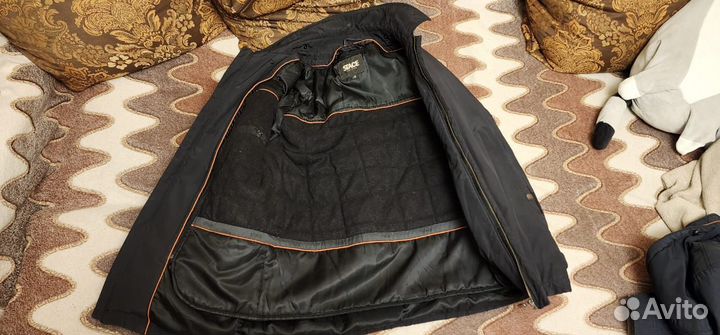 Мужская зимняя куртка с подклалкой