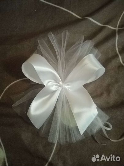 Свадебные украшения на машину