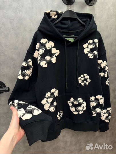 Худи Denim Tears x travis scott (сезон 2025)