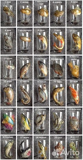 Набор бокалов и рюмок